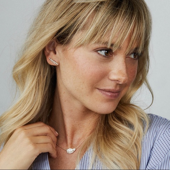 Kendra Scott indie 14k white gold - Picture 3 of 3